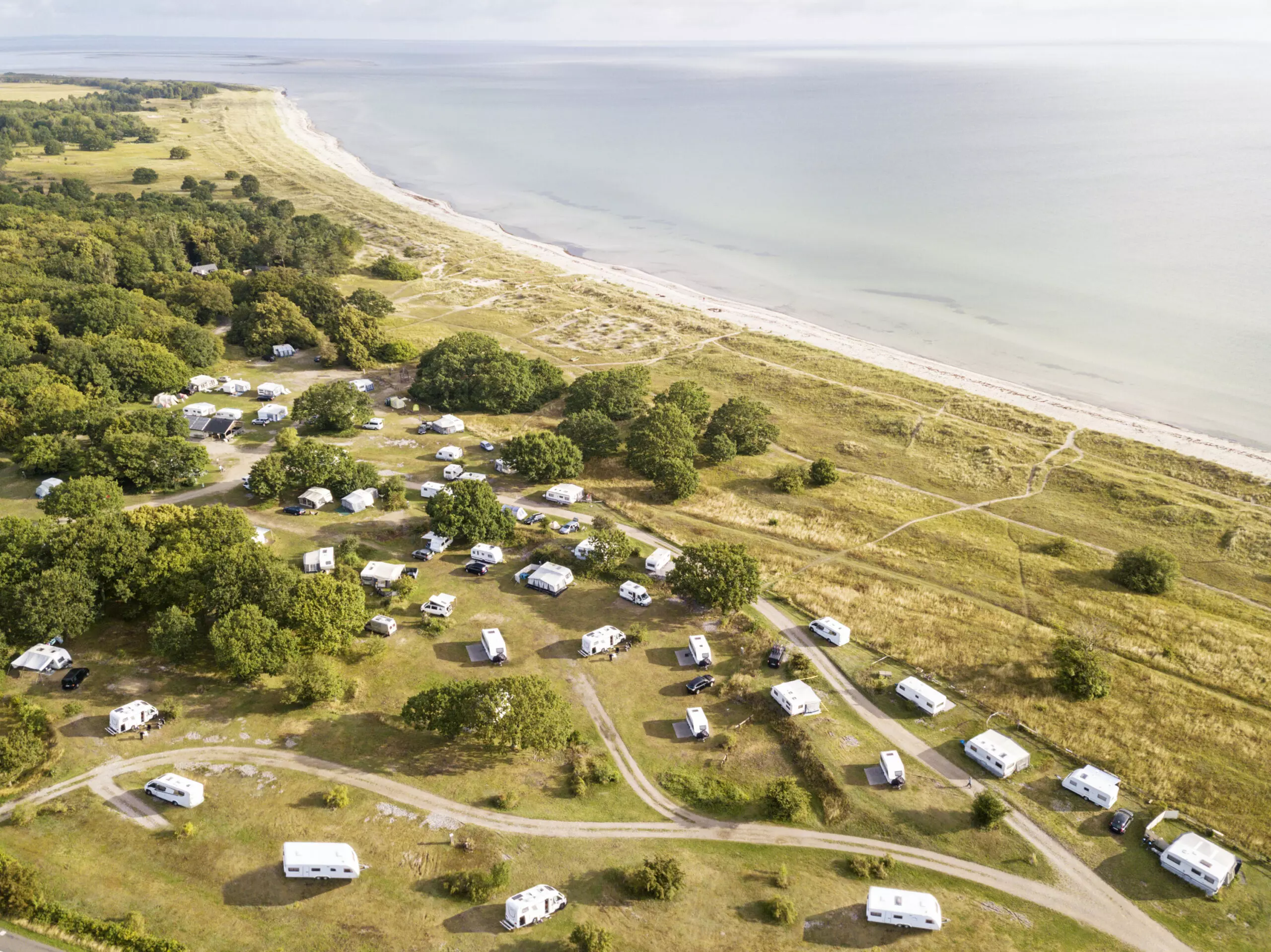 En Camp-let kan nemt slås op på en campingplads og giver mere komfort end et telt.